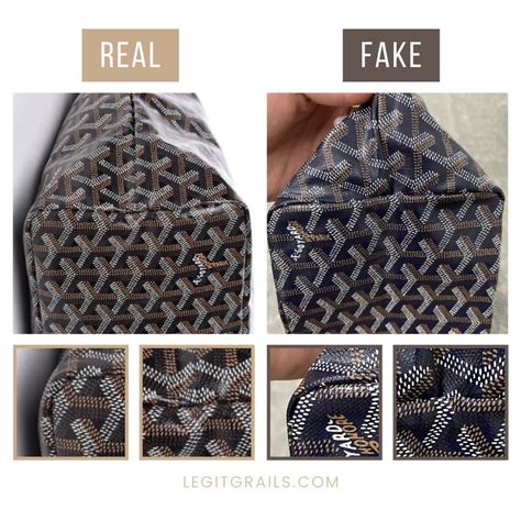 goyard bag how to spot fake|genuine goyard bag.